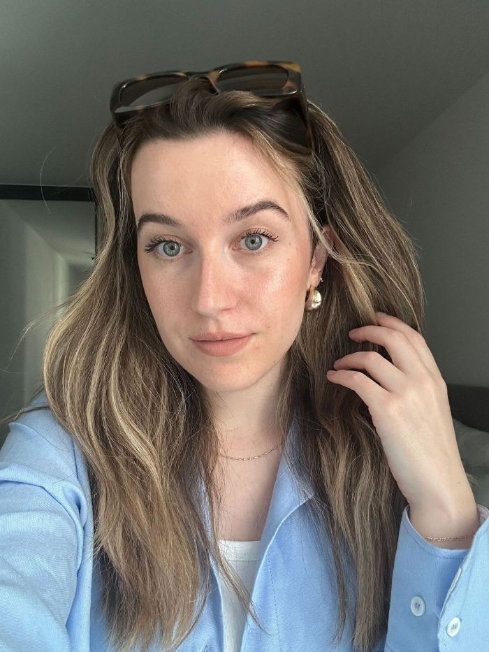 Junior beauty editor, Grace Lindsay, testing the best suncreams for oily skin