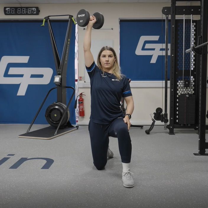 P3RFORM Gentle dumbbell workout