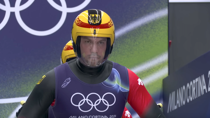 mens doubles luge competitors during the 2026 games