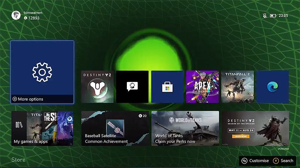How to set a dynamic background on Xbox Series X and Xbox Series S