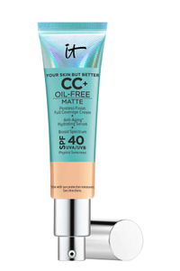It Cosmetics CC+ Cream Oil-Free Matte Full-Coverage Foundation with SPF 40$47