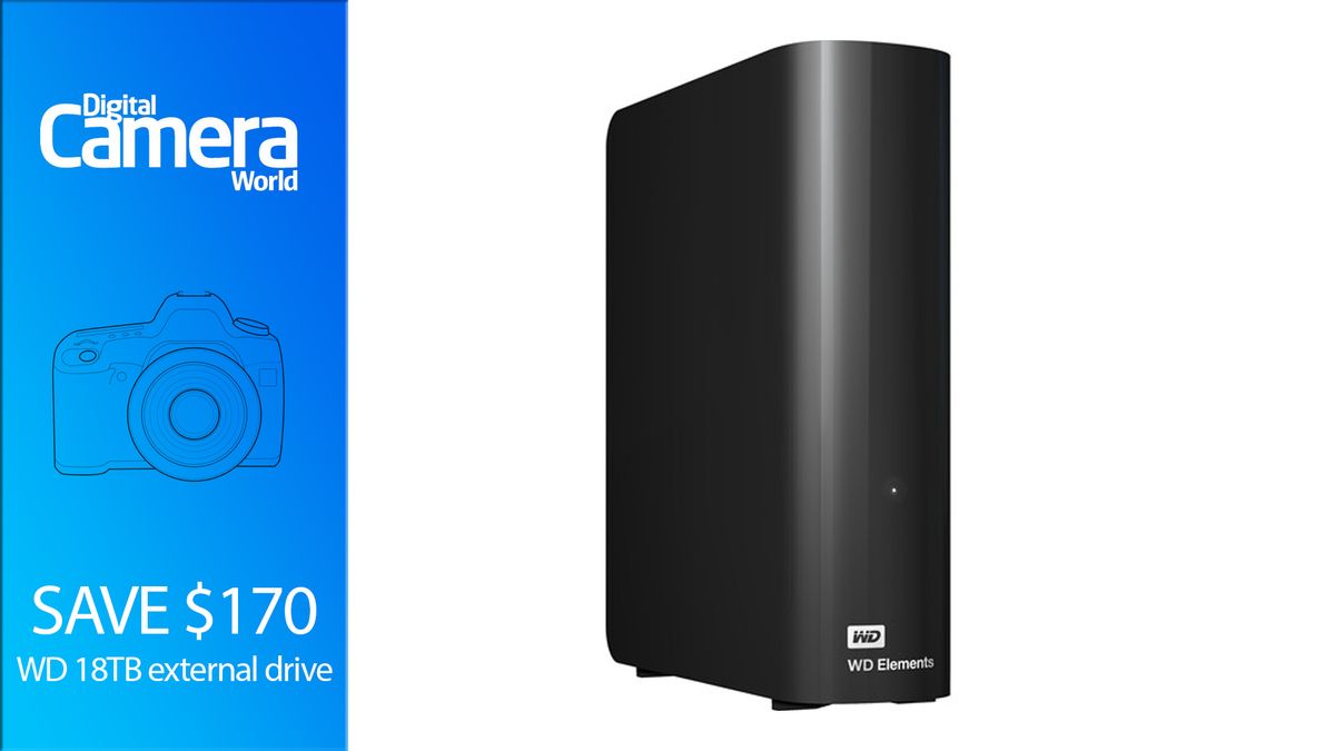 WD 18TB external hard drive