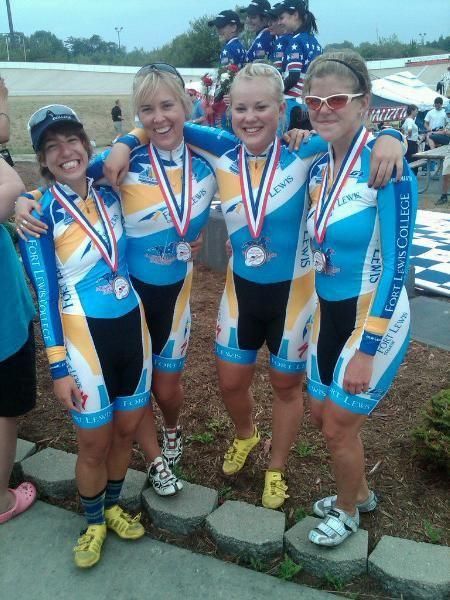Fort Lewis College women's team pursuit