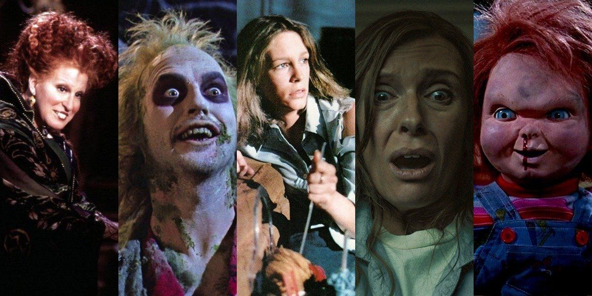 Hocus Pocus, Beetlejuice, Halloween, Heriditary, Child&#039;s Play 2