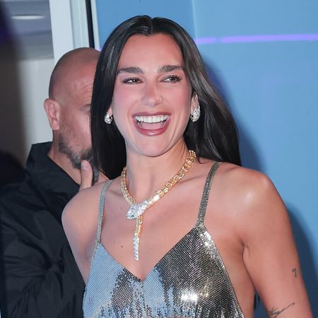 Dua Lipa is seen during the 79th annual Cannes Film Festival on May 15, 2026 in Cannes, France