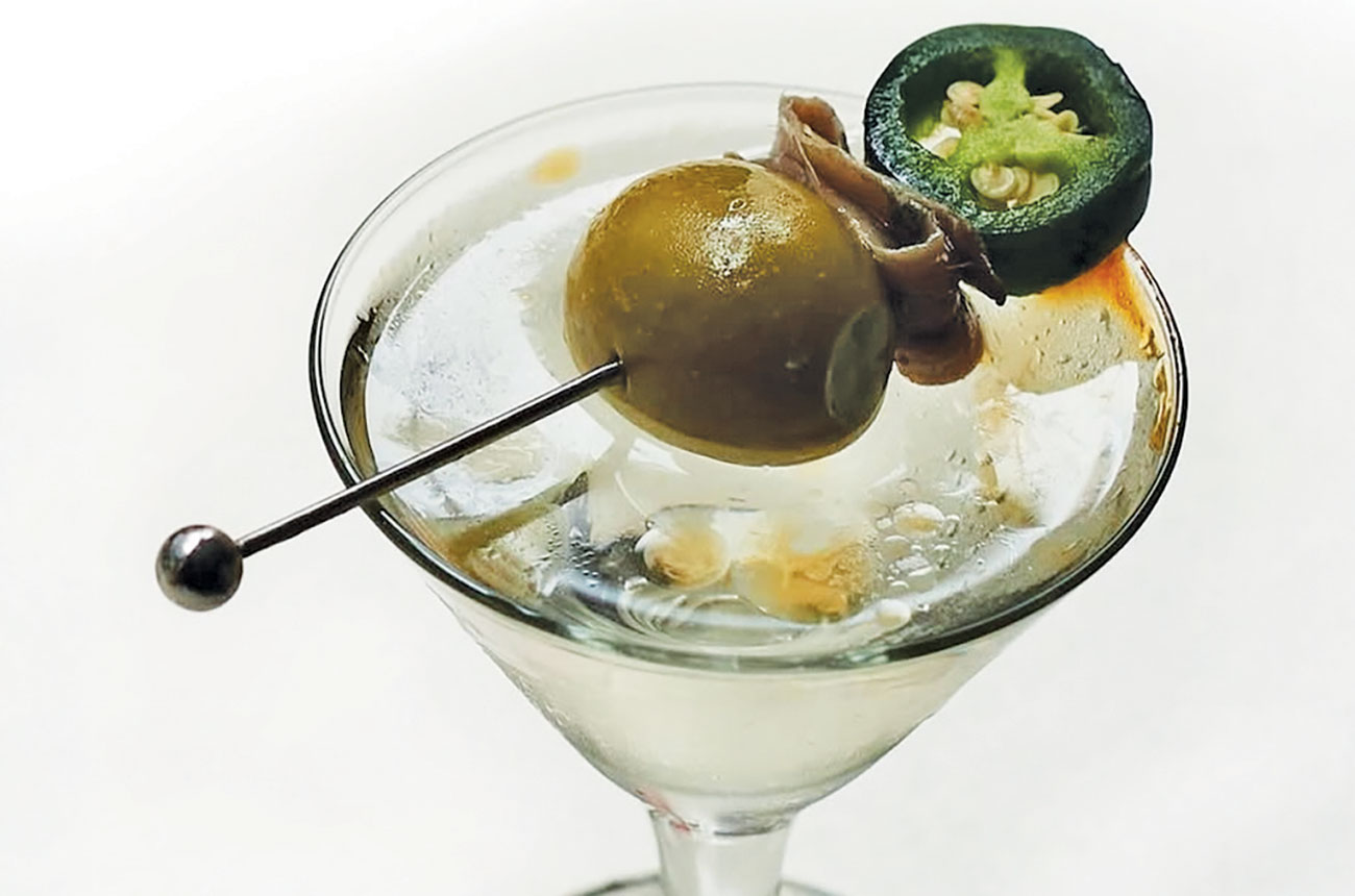 dirty martini, ritas