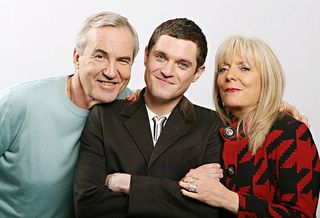 Gavin and Stacey stars Larry Lamb, Mathew Horne and Alison Steadman