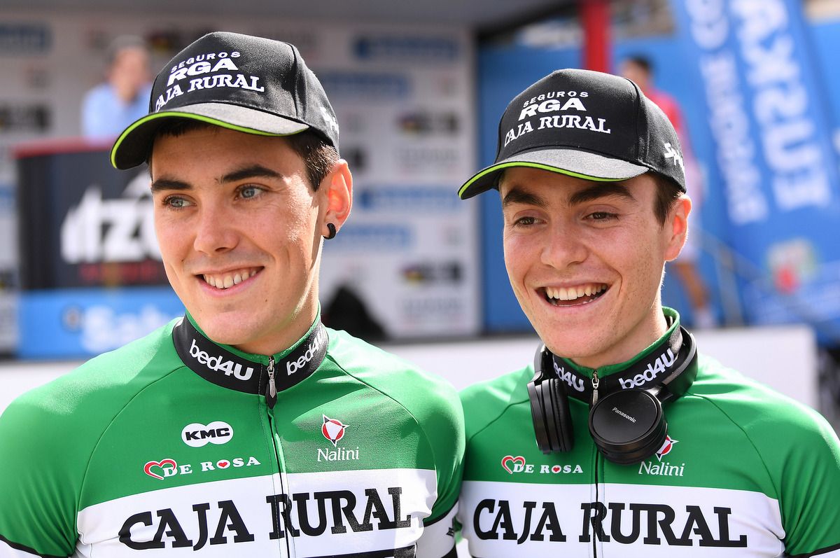 Jon Irisarri Rincon and Alex Aranburu Deba of Caja Rural-Seguros RGA