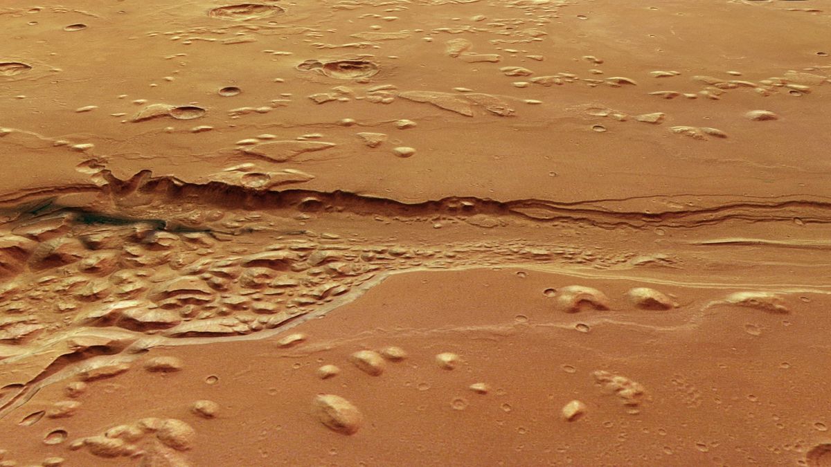 Mars orbiter captures striking images of 'chaos and craters' carved by ancient floods