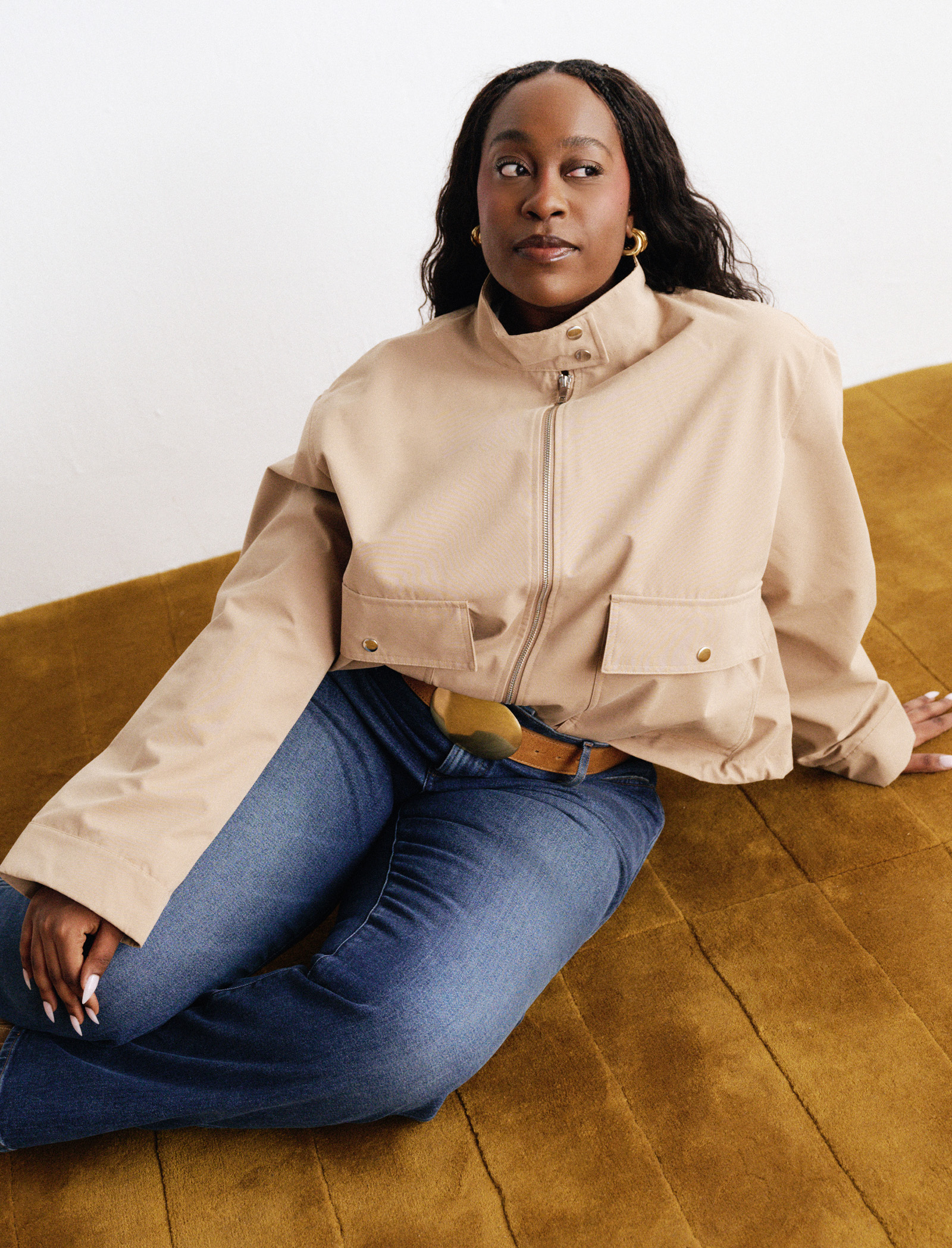 Who What Wear, The Great Try-On, Spring 2026: B-Low the Belt Myra Washed Leather Belt.