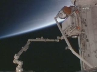 Astronauts Attach New Russian Science Module to Space Station