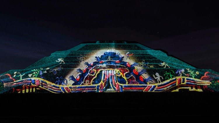 Christie, Cocolab Light Up Mexico’s Teotihuacan Pyramids