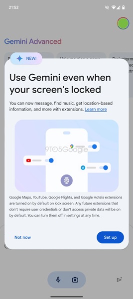 There's more in store for Google's Gemini 'Live' and your lock screen