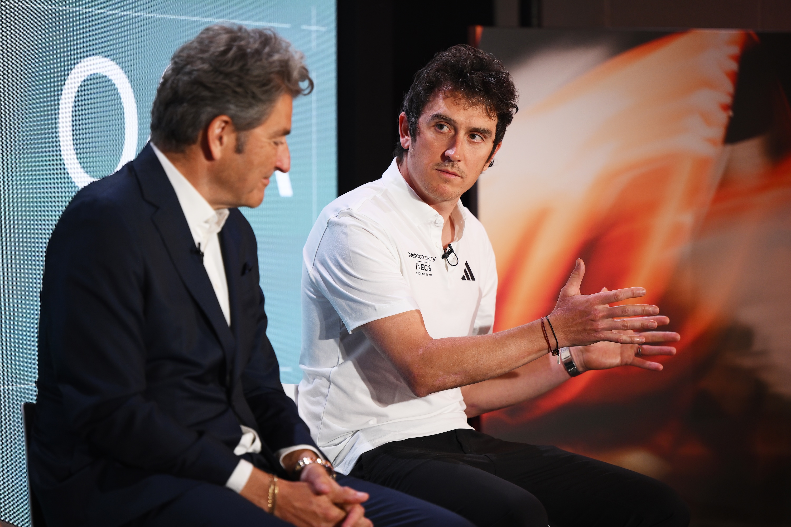 Geraint Thomas speaks