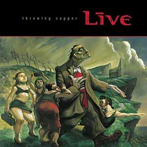 Live - Throwing Copper artwork