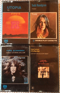 Todd Rundgren Cassette Bundle with Beefheart: