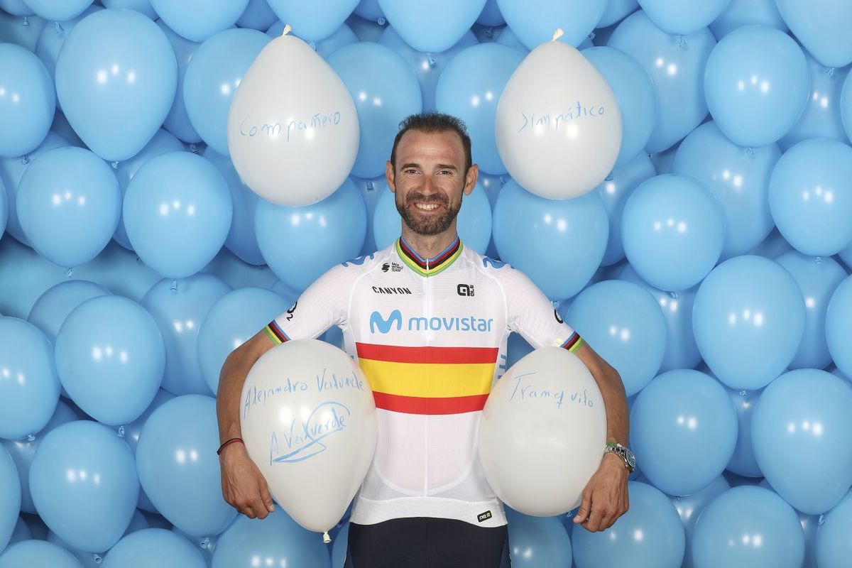 Spanish champion Alejandro Valverde (Movistar)