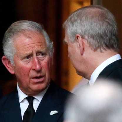 King Charles and Prince Andrew