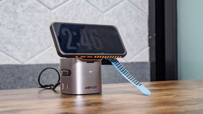 Acefast Z9 Pro 100W MagSafe charger on table.