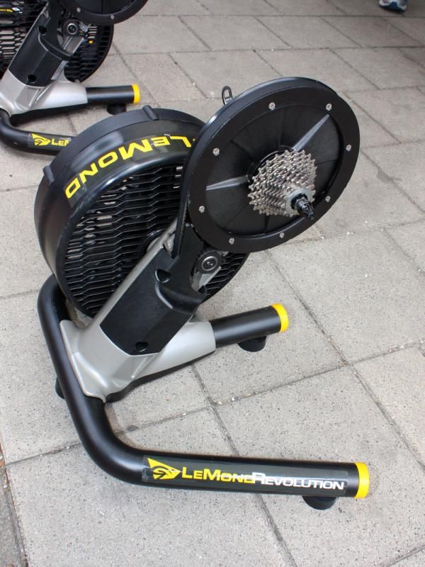 The LeMond Revolution looks like it'll be a good option for serious indoor riders but as it doesn't fold, it's a bit bulky.