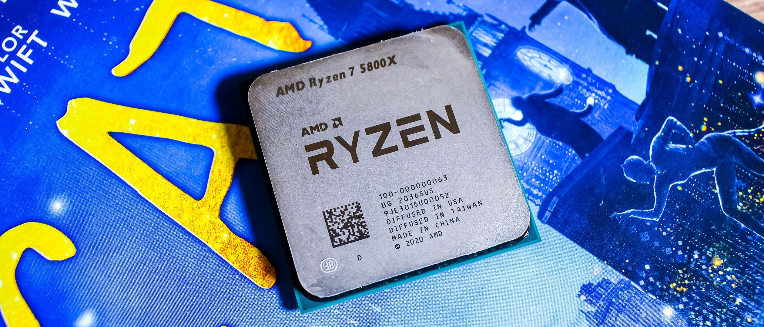 CPU AMD RYZEN 7 5800x AMD Ryzen™ 7 5800X Gaming CPU - 8-core/16-thread Desktop