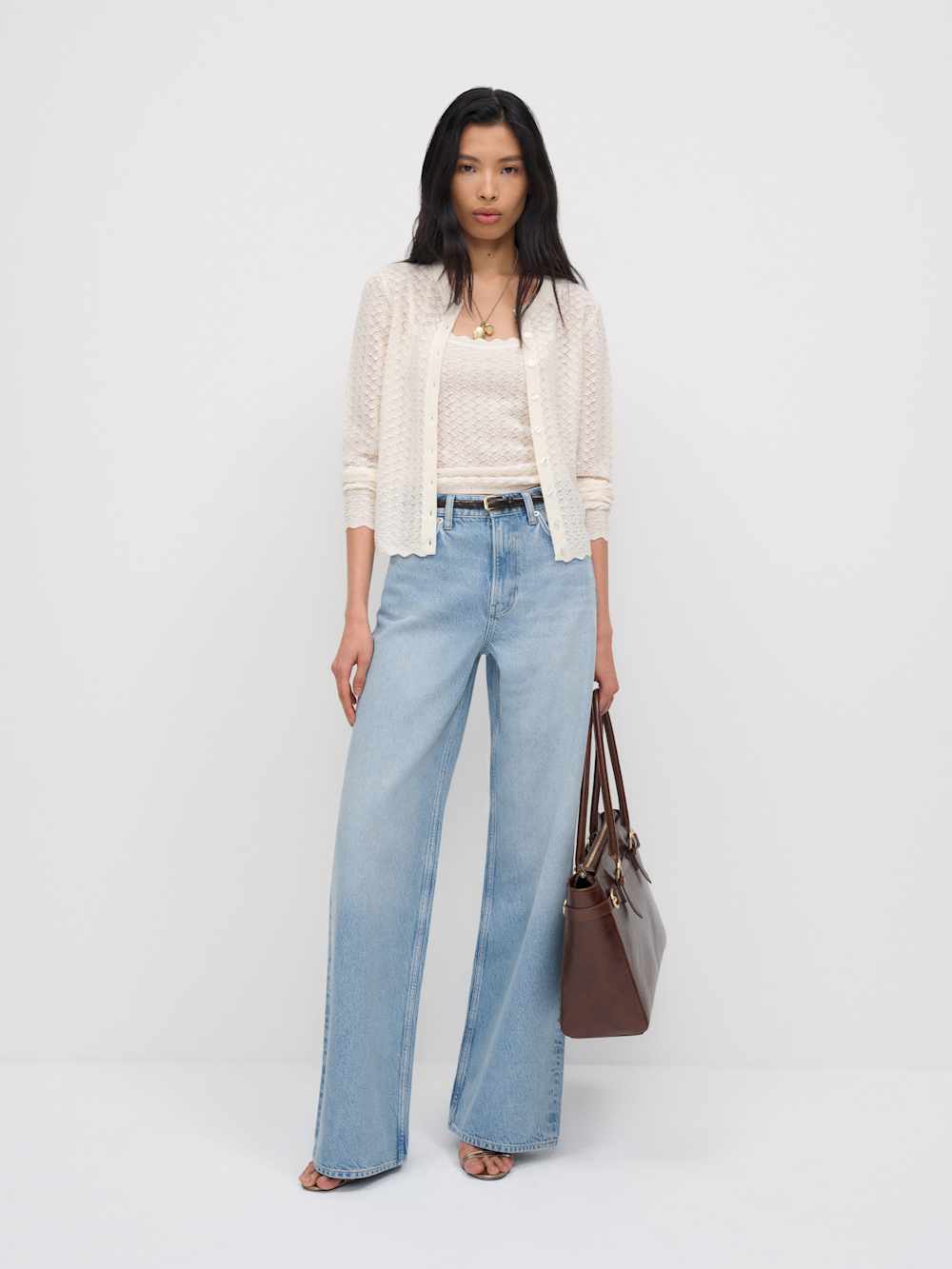 Cary High Rise Slouchy Wide Leg Jeans