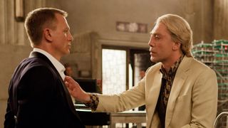 James Bond and Raoul Silva in Skyfall
