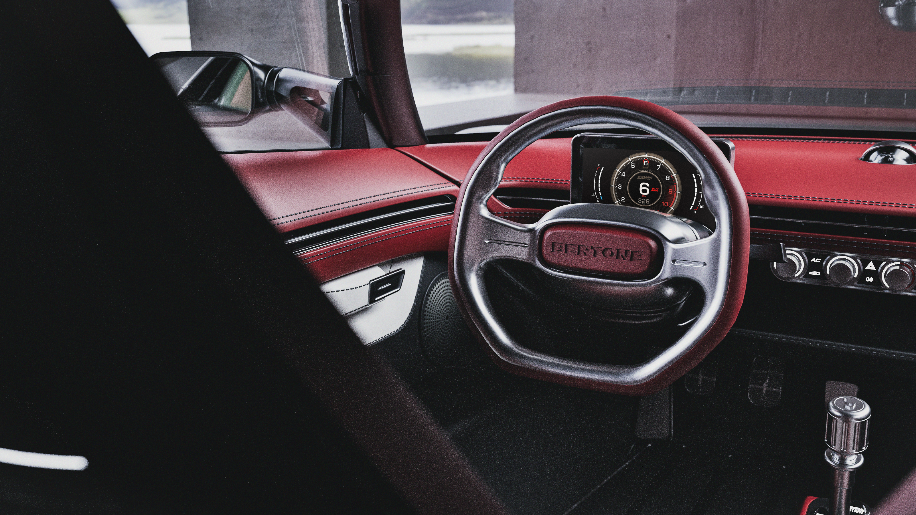 Bertone Runabout dashboard