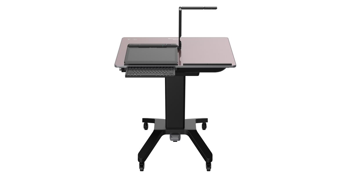 Part of HoverCam&#039;s Pilot series, the Pilot X is a tablet-based, battery-operated, wireless digital teaching station designed for mobility.