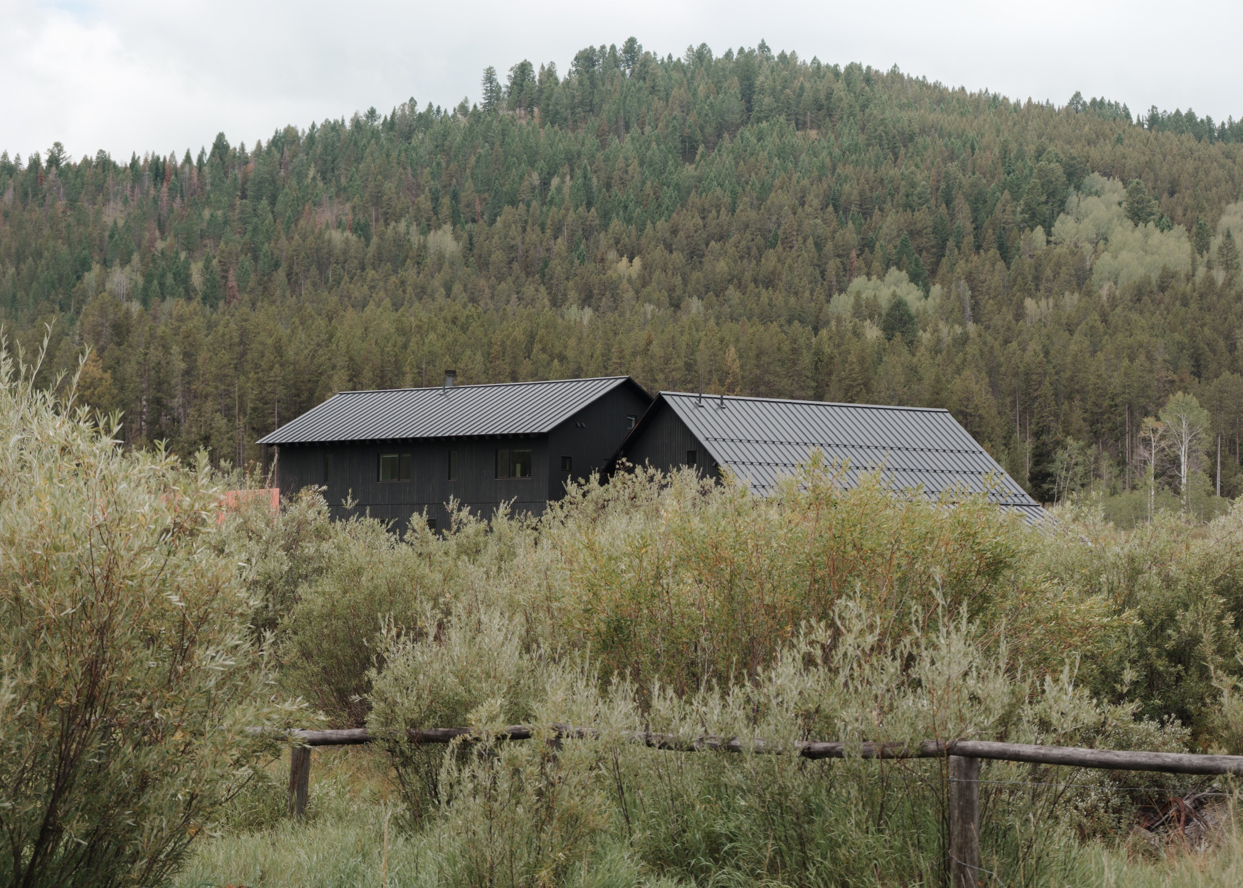 The house in the landscape