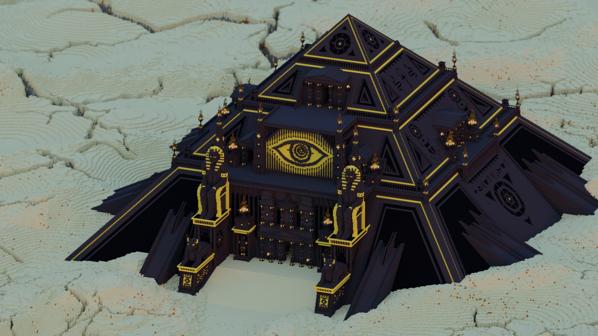 Minecraft desert temple - TrixyBlox