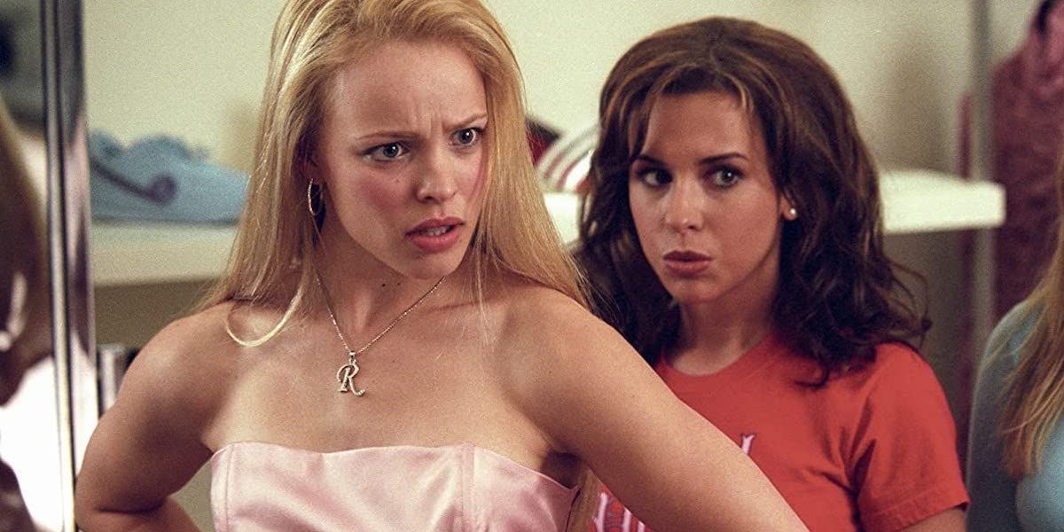 Regina George (played by Rachel McAdams) outfits on Mean Girls