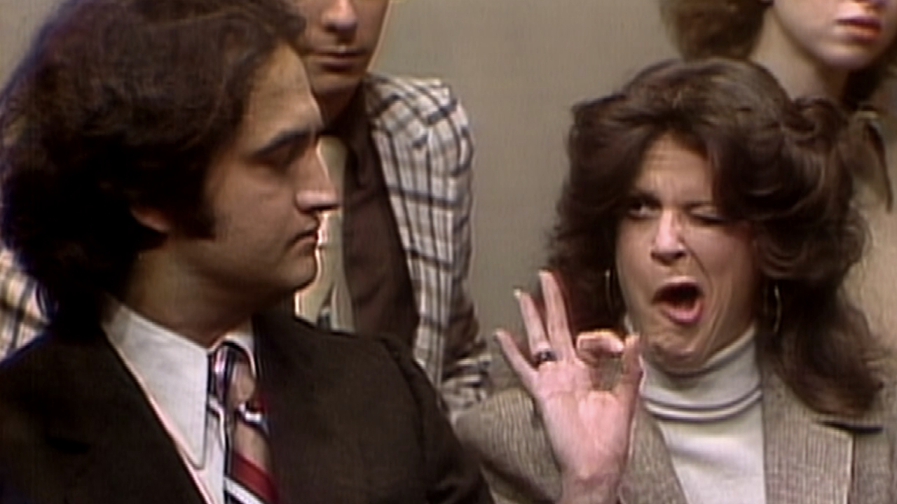 John Belushi and Gilda Radner on SNL