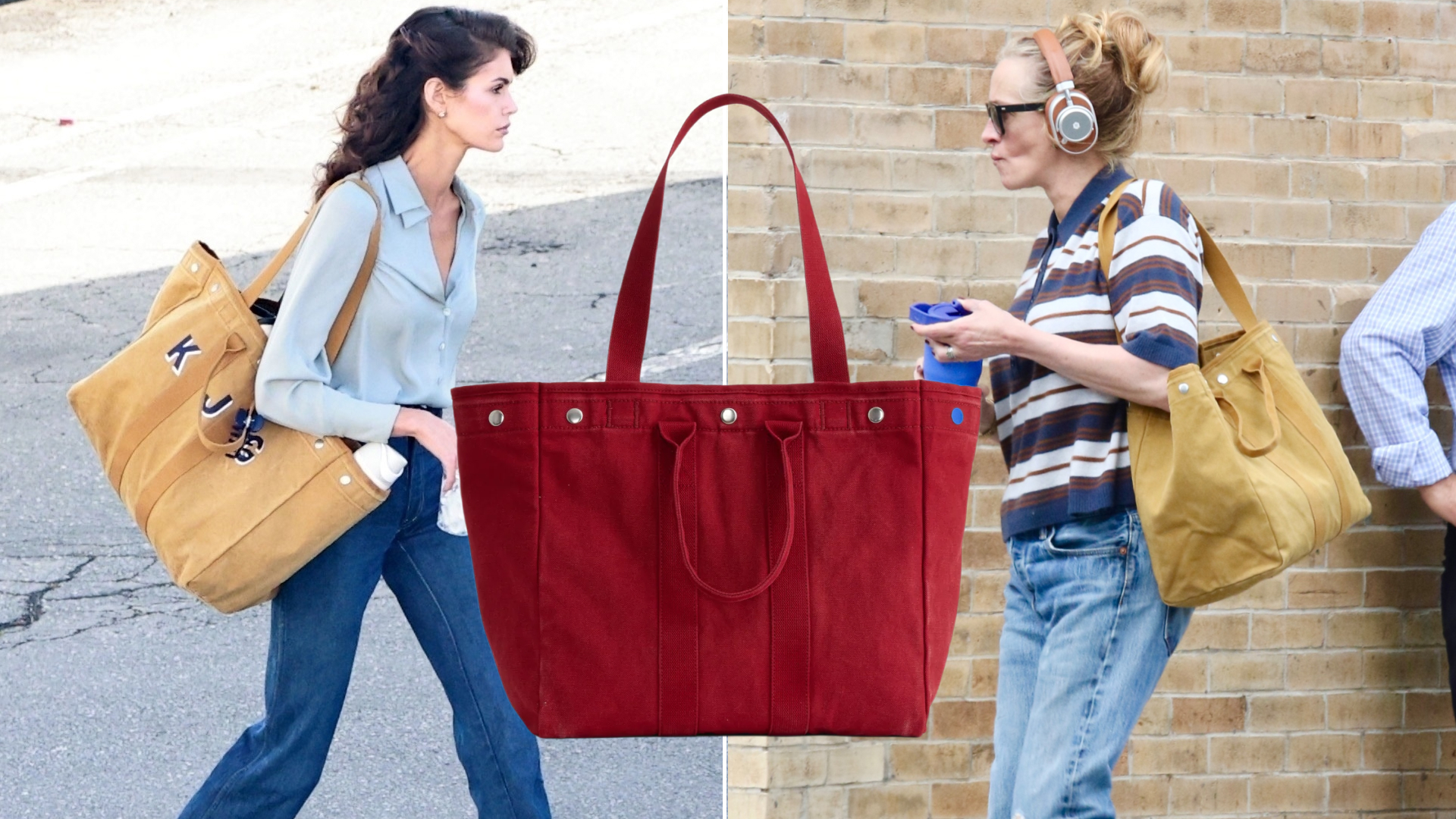 The celebrity-beloved Alex Mill Perfect Weekday Tote is available in a new color trend for fall