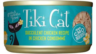 Tin of wet cat food