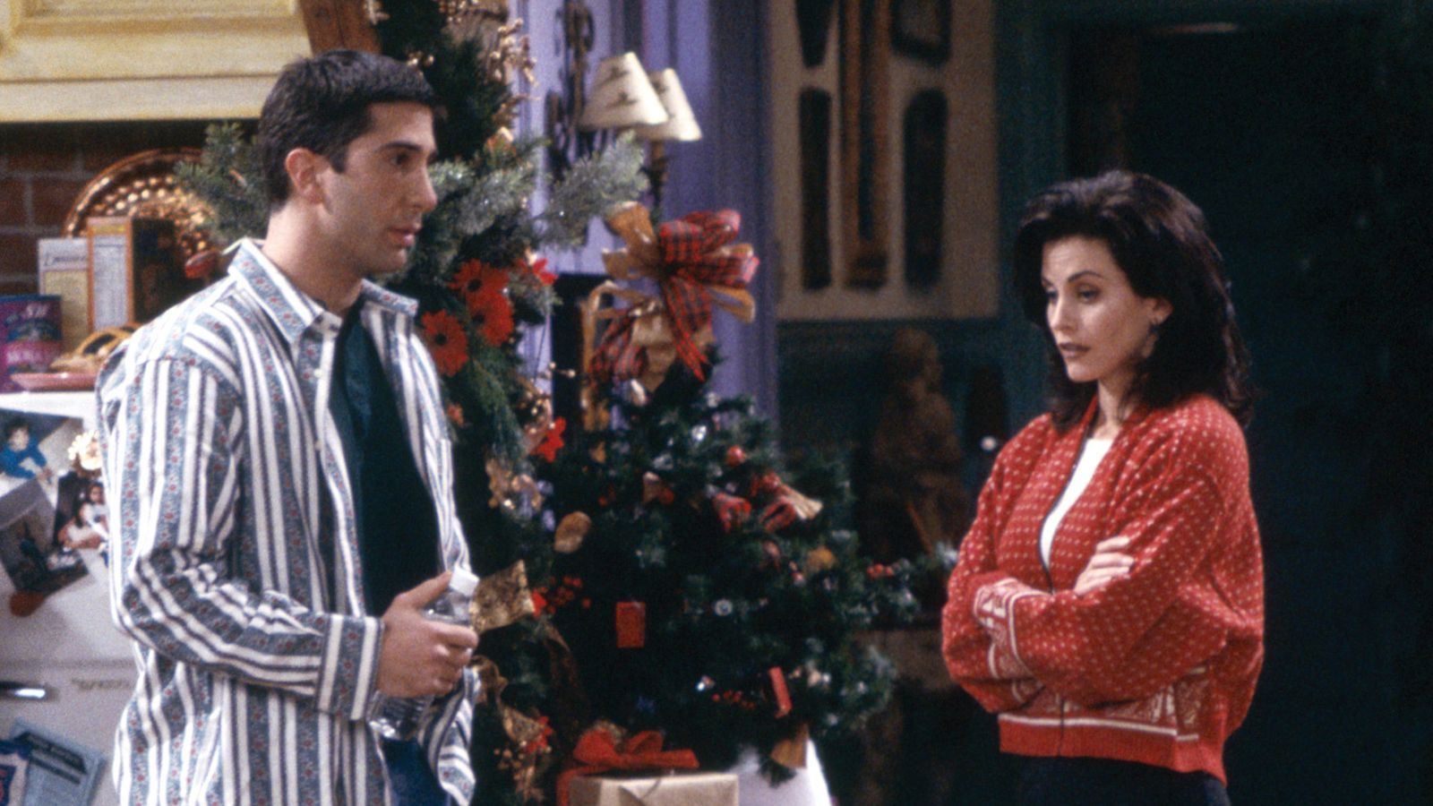 Courteney Cox’s 90s ‘Friends’ Christmas Tree Trend Is Brilliant for Small Spaces – And So Easy to Copy