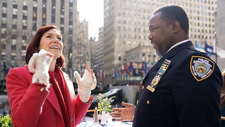 Carrie Preston and Wendell Pierce in Elsbeth