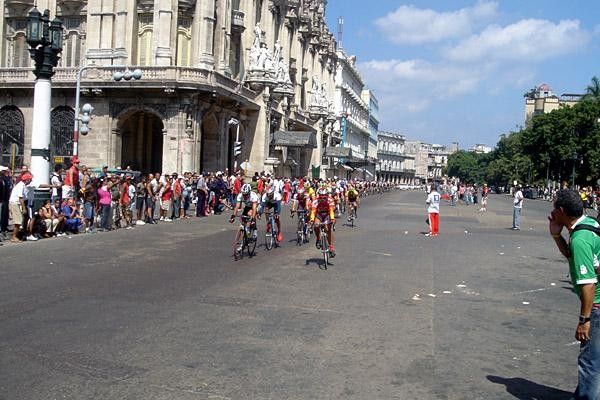 The Champs-Elysees of the Tour of Cuba it was no parade for us however.