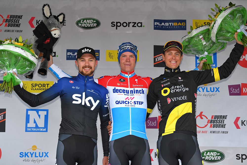 Niki Terpstra (Direct Energie) third at Kuurne-Brussel-Kuurne