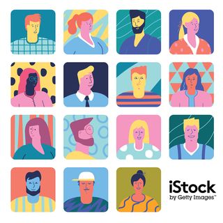 Stock illustration: Giving your brand a human touch