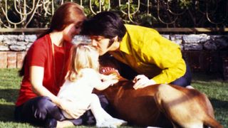 Priscilla Presley, Lisa Marie Presley & Elvis Presley