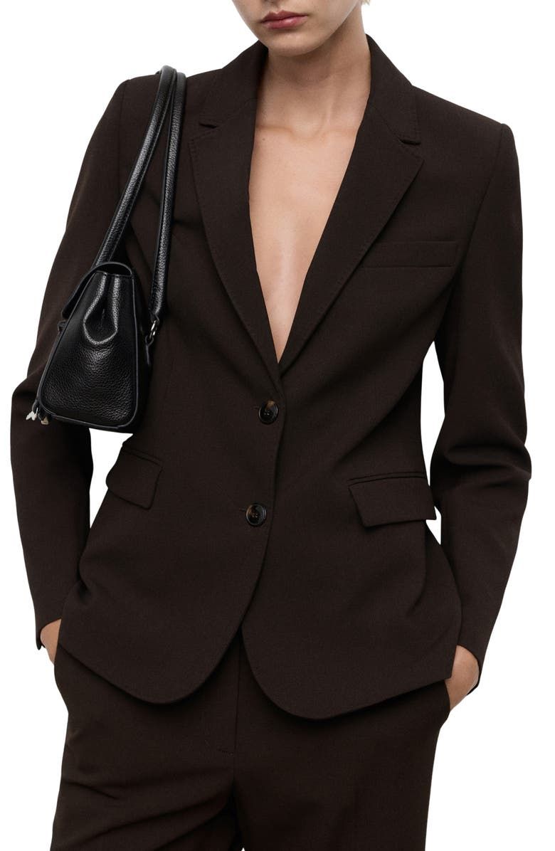 Straight Fit Blazer