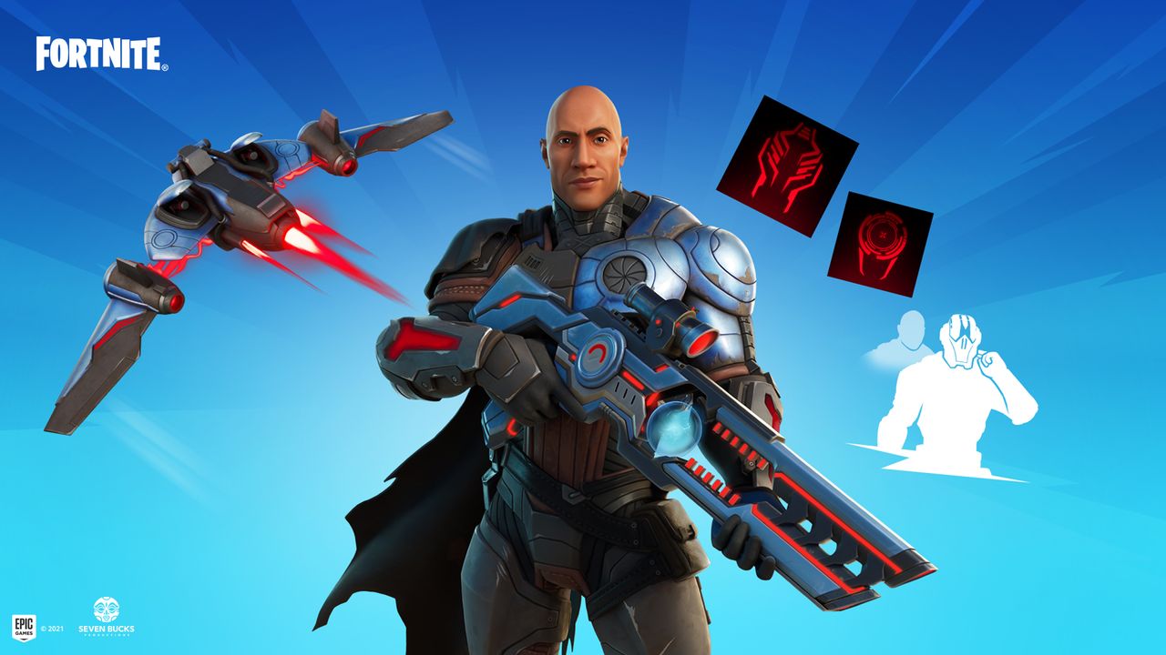 fortnite foundation the rock