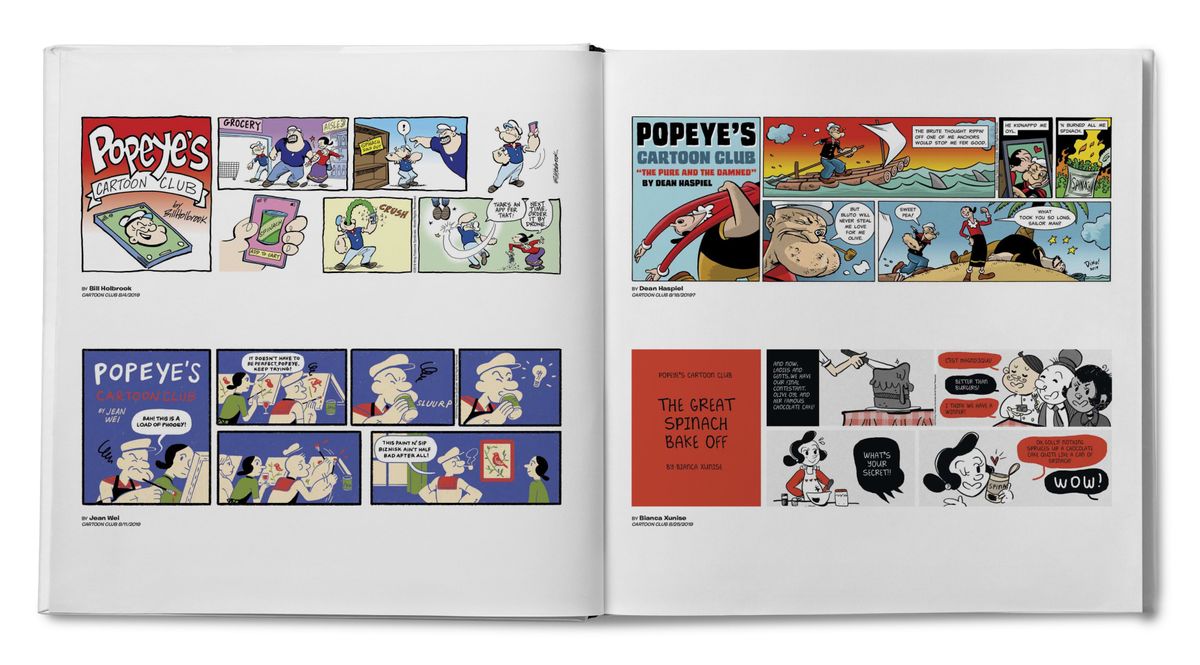 Popeye Variations: Not Yer Pappy's Comics an' Art Book