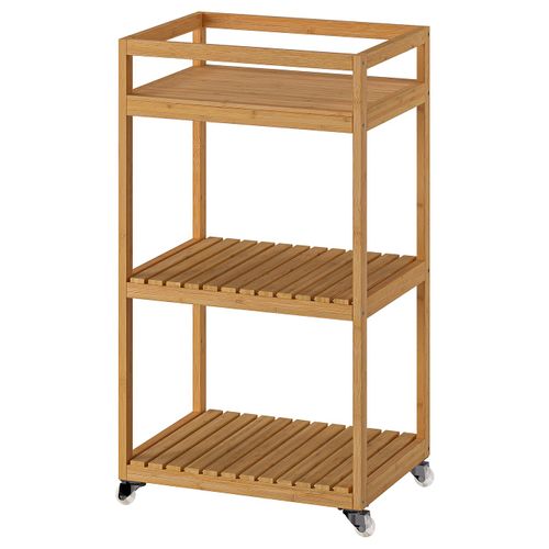 R&auml;grund Cart - Bamboo 16 1/2x13x29 7/8 "