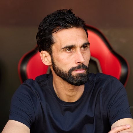 Alvaro Arbeloa, manager of Real Madrid looks on. (Photo by Fran Santiago/Getty Images)