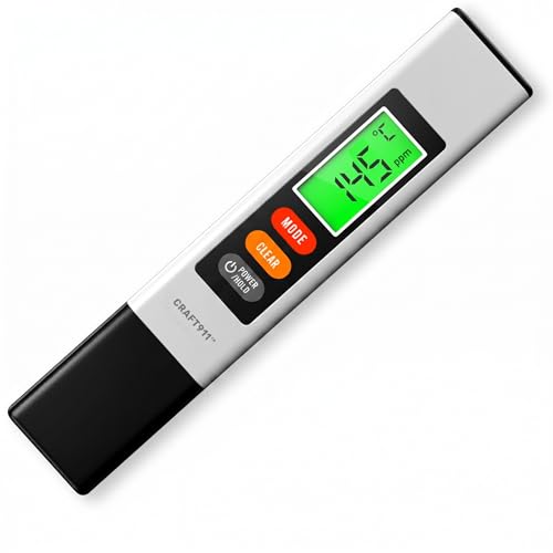 Craft911 Water Tester for Drinking Water - Tds Meter