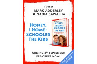 nadia sawalha mark adderley launch home schooling book