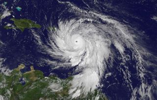 GOES East View of Hurricane Maria, Sept. 19, 2017