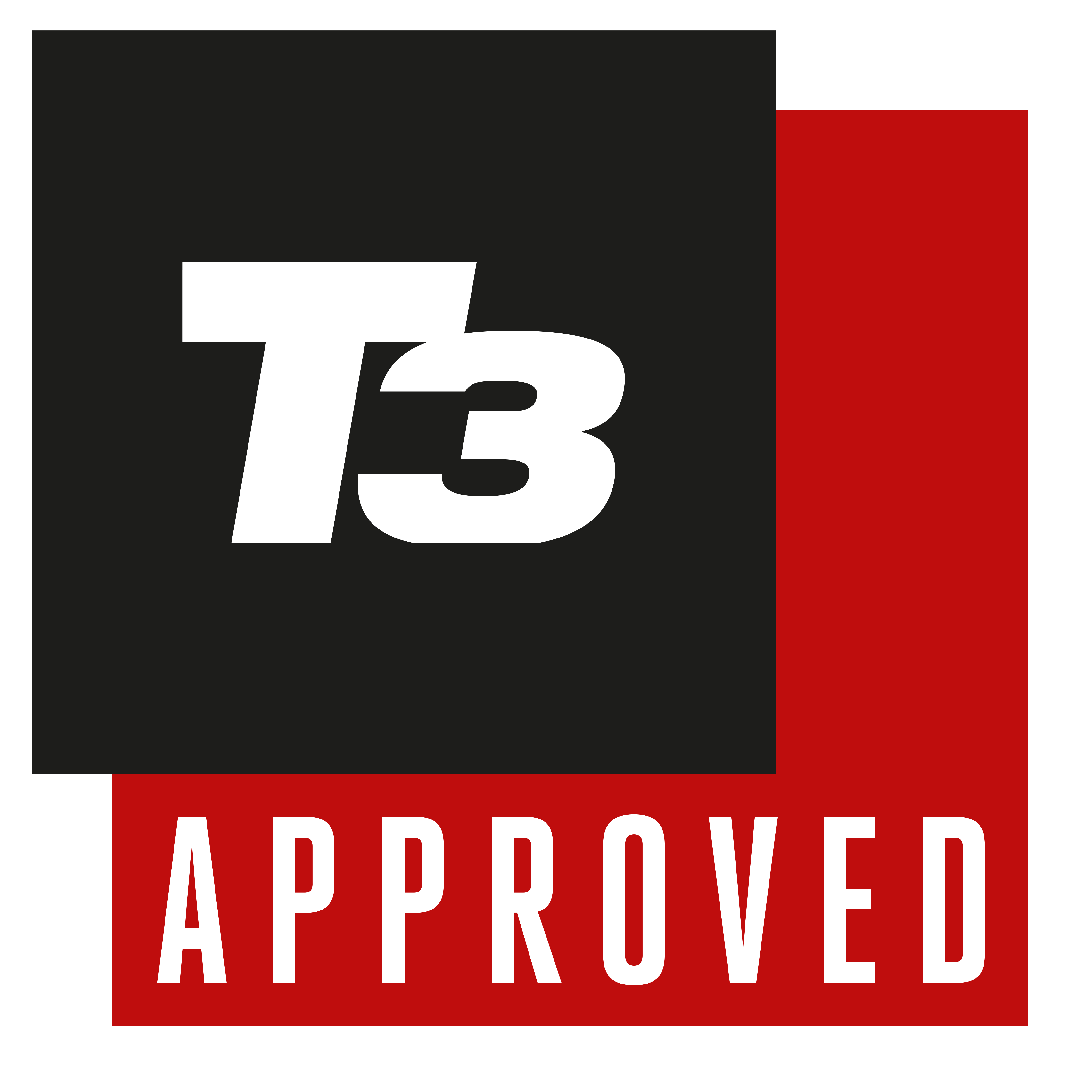 T3 Approved badge